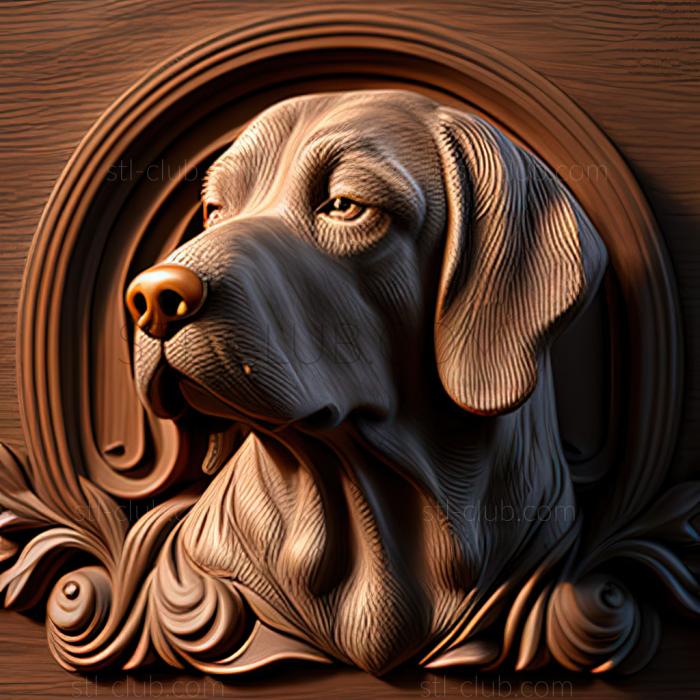 3D model st Pagl dog (STL)